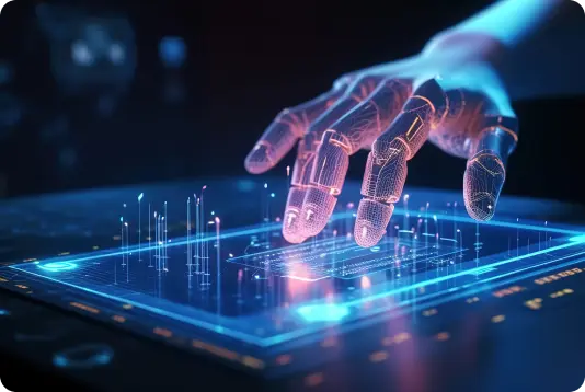 researcher-spinning-globe-round-screen