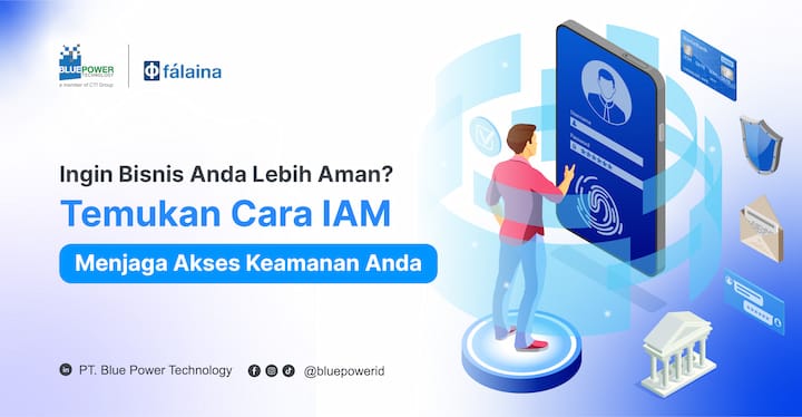 Ilustrasi konsep Identity and Access Management (IAM) oleh BPT